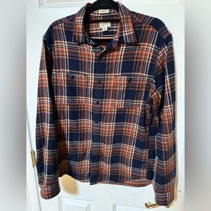 J.Crew Men’s Button Up Flannel Shirt